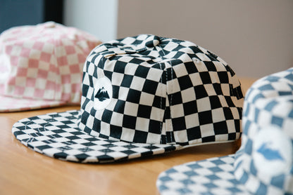 Kids Checkered Hat