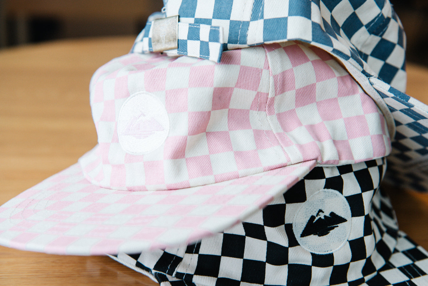 Kids Checkered Hat